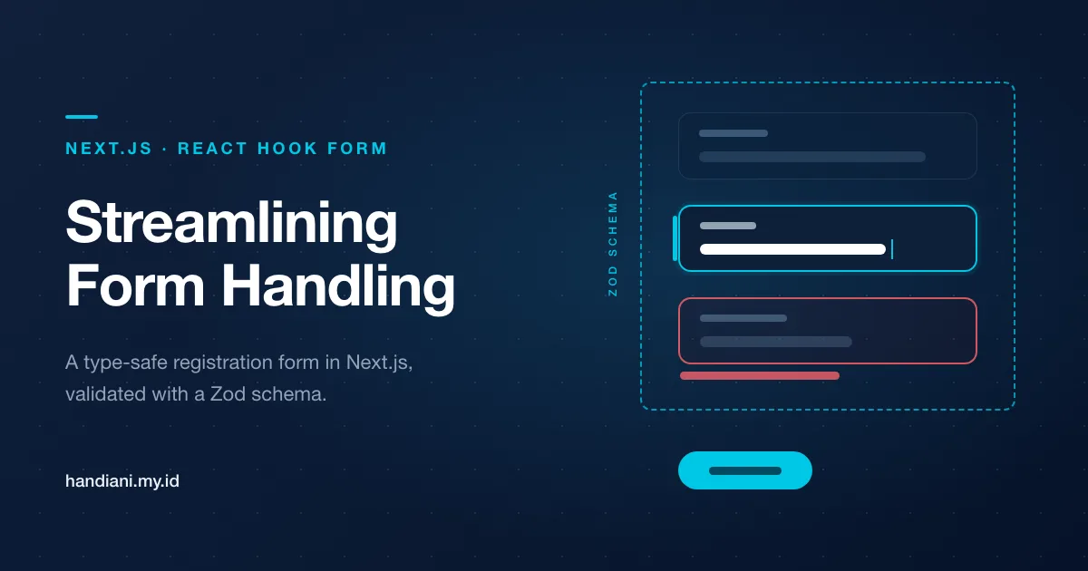Streamlining Form Handling in Next.js with React Hook Form and TypeScript