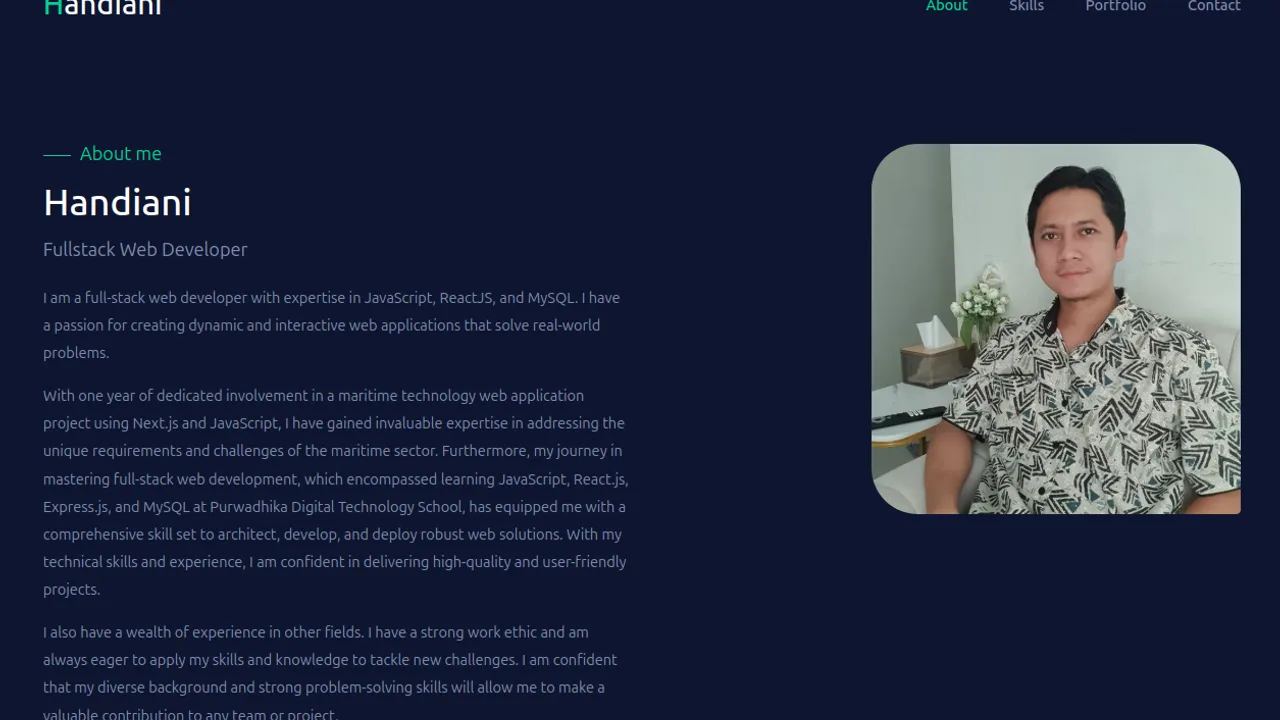 Personal Website (v1)
