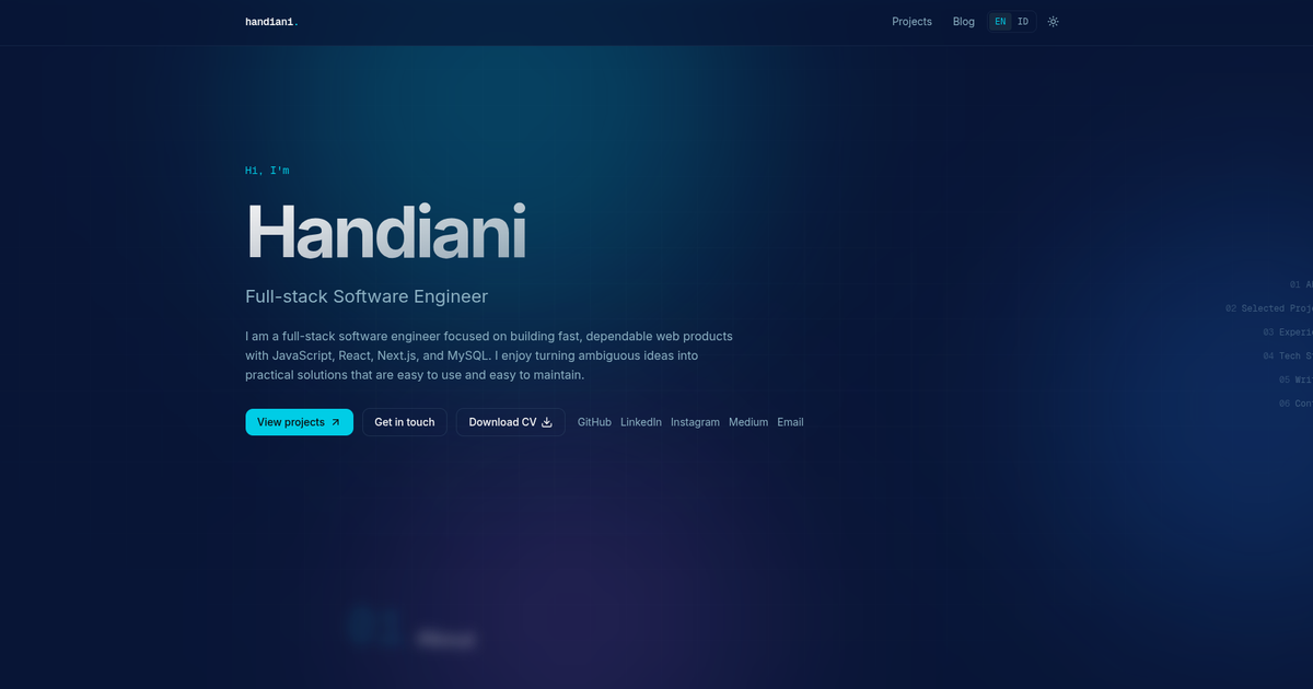 Membangun Portfolio Dwibahasa dengan Next.js, next-intl, dan Payload CMS