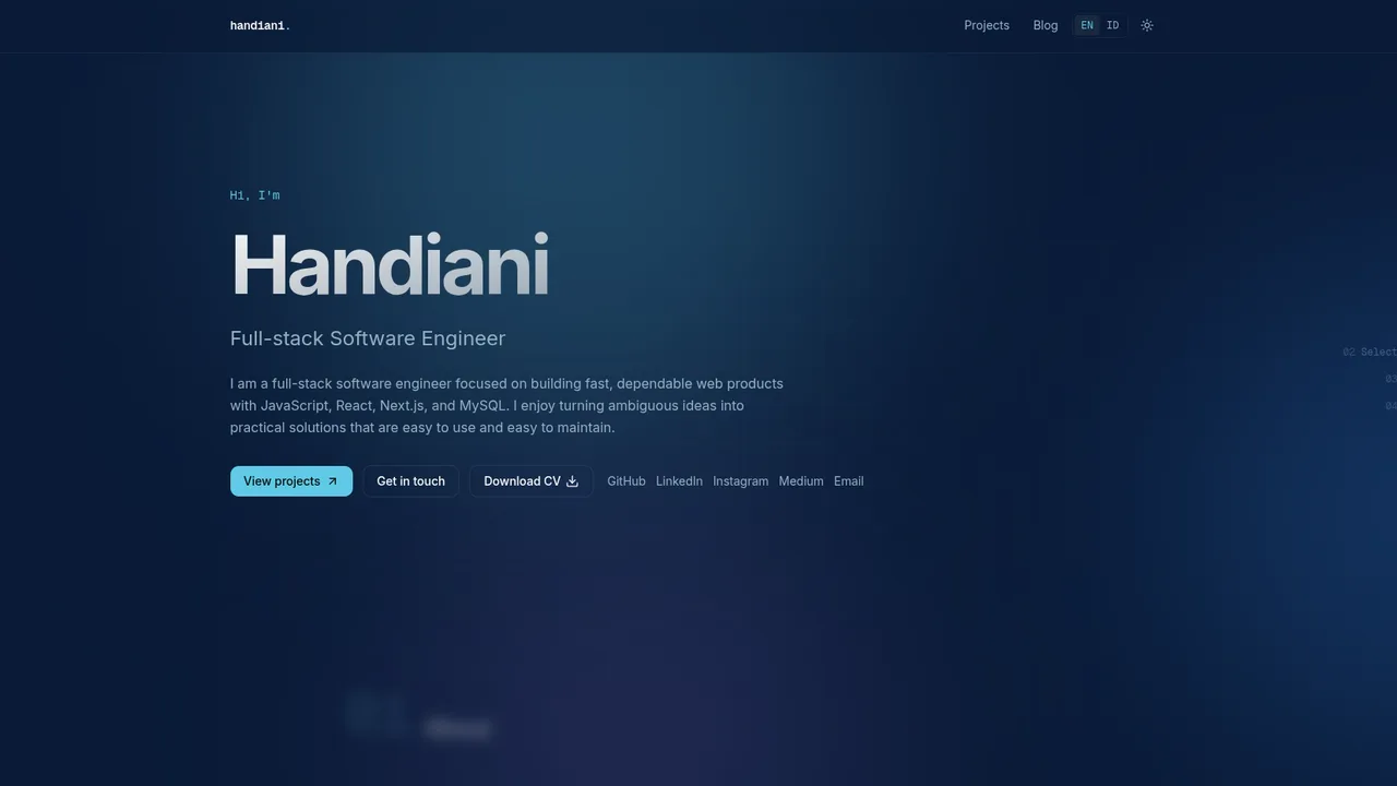 Personal Website v3