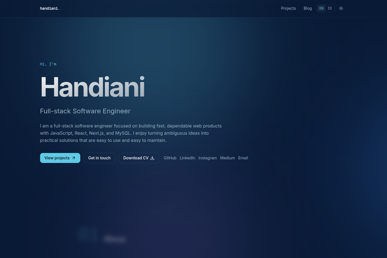 Personal Website v3